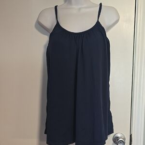 32° Cool Women's Navy Blue Bra Insert Top Sz M